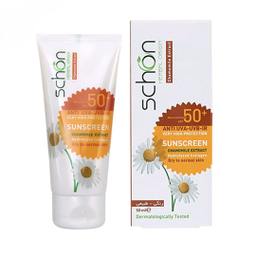 کرم ضد آفتاب فاقد چربی شون با SPF50 رنگ بژ حجم 50 میلی‌ لیتر