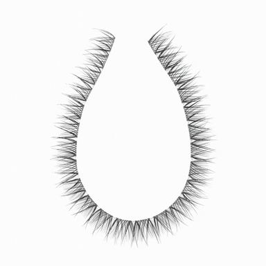 مژه مصنوعی ریسه ای مدل فیشر کد D سایز 16