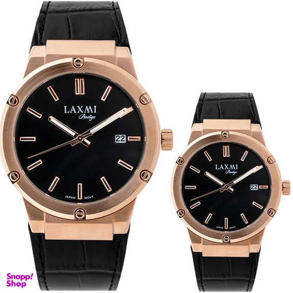 ست ساعت مچی عقربه ای زنانه و مردانه لاکسمی مدل 3-8126G-8126L