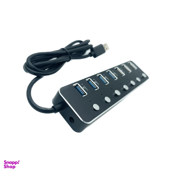 USB هاب 7 پورت کی نت مدل KHUAMH107 H10