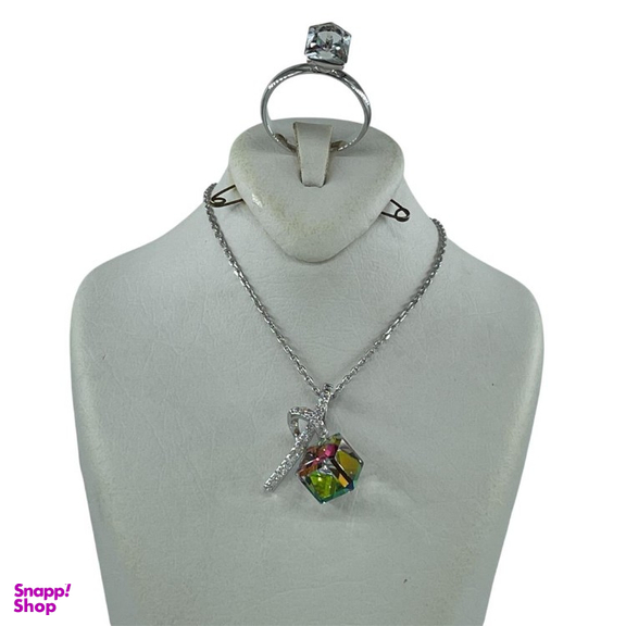 ست و نیم ست زیور زنانه سواروسکی کد 0228