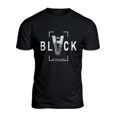 تیشرت مردانه مدل BLACK رنگ مشکی