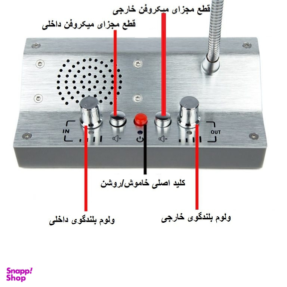 میکروفن رومیزی ام پرو مدل 420