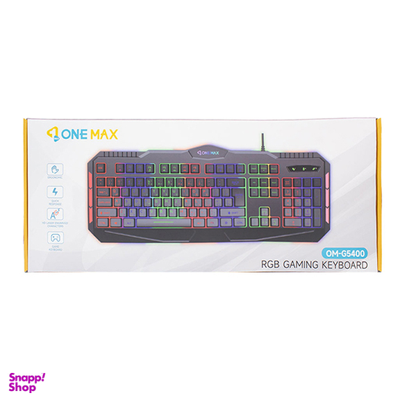 کیبورد باسیم مخصوص بازی وان مکس مدل OM5400