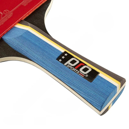 راکت پینگ پنگ پرو اسپرتز مدل 3 ستاره دسته FL به همراه کاور