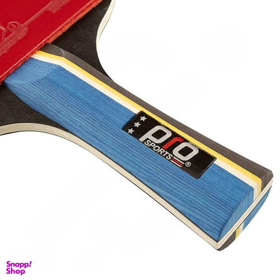 راکت پینگ پنگ پرو اسپرتز مدل 3 ستاره دسته FL به همراه کاور