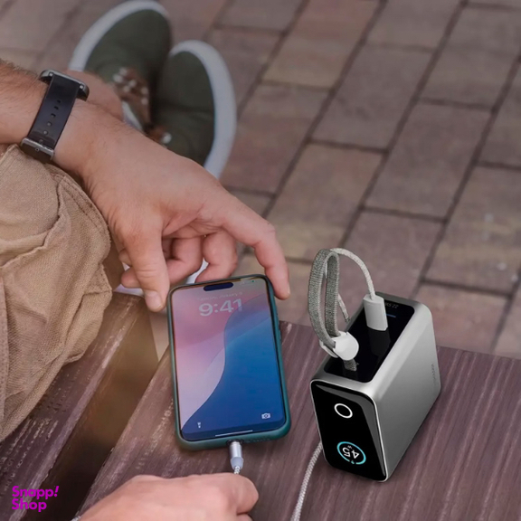 پاوربانک پاورولوژی مدل PPBCHA60 ظرفیت 15000 میلی‌ آمپر ساعت