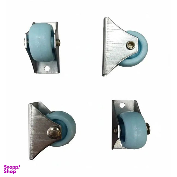 چرخ 28 میلی متر پایه فلزی کد MT0167 بسته 4 عددی