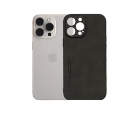 قاب گوشی موبایل چرمی لاکچری FANOYA اپل مدل iPhone 15 Pro Max