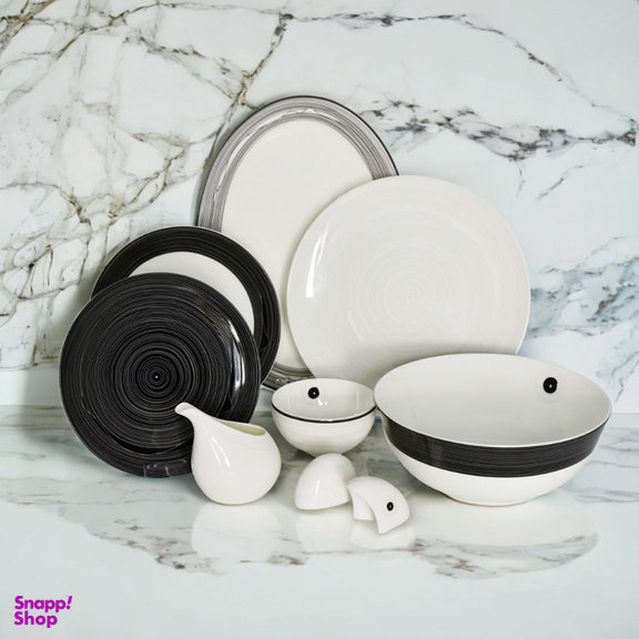 سرویس غذاخوری 29 پارچه بی وی کی مدل ROYAL BONE کد 717135