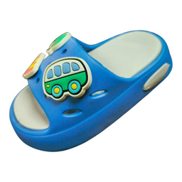 دمپایی پسرانه طرح ماشینی کد 1