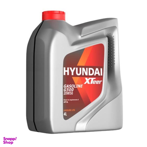 روغن موتور هیوندای اکستیر مدل SAE 20W50 SL حجم 4 لیتر