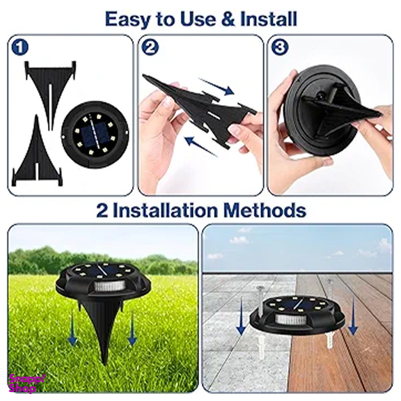 چراغ دفنی خورشیدی مدل C71