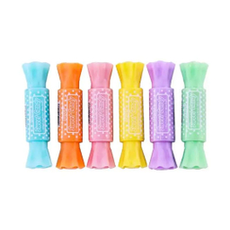 ماژیک علامت طرح شکلات چند رنگ بسته 6 عددی