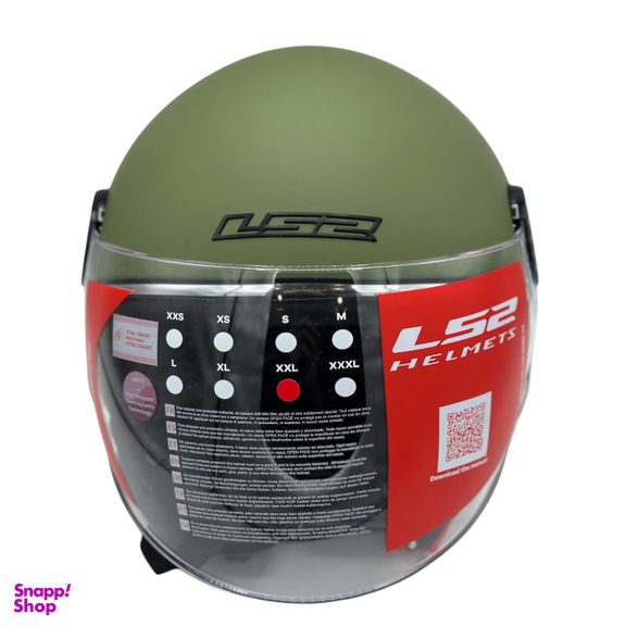 کلاه کاسکت ال اس تو کد Ls2 of 558 sphere lux green matt