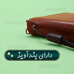 کیف کلاسوری دیامانته مدل Kiif_Bk مناسب گوشی موبایل سامسونگ Galaxy A16 به همراه بند آویز