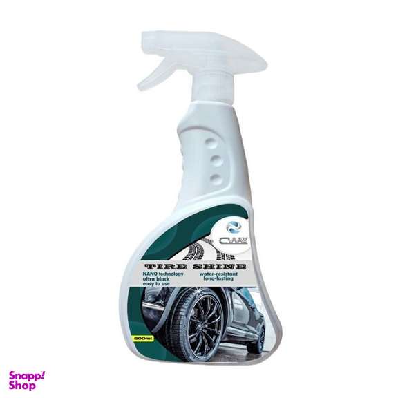 اسپری واکس لاستیک خودرو سی واکس مدل Cw-9806 حجم 500 میلی لیتر
