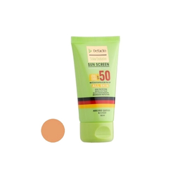 کرم ضد آفتاب رنگی دیفکتو SPF 50 مدل 03 ‌مناسب برای انواع پوست حجم 50 میلی‌ لیتر