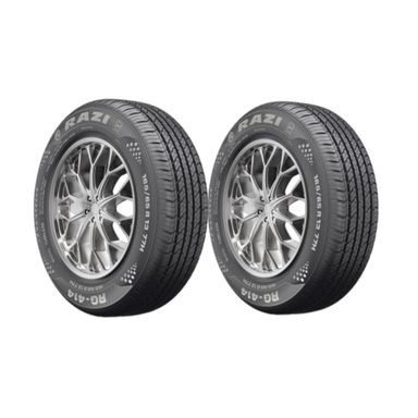 لاستیک خودرو رازی مدل RG414 سایز 165/65/13 - 2 حلقه