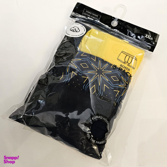 شورت پادار مردانه دفکتو مدل 535YL93 مجموعه 3 عددی