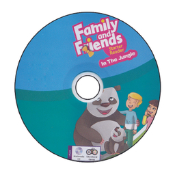 کتاب Family And Friends Starter Reader In The Jungle اثر Abdollah Ghanbari And Arash Ghanbari انتشارات الوند پویان به همراه سی دی