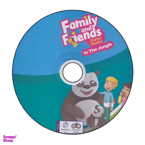 کتاب Family And Friends Starter Reader In The Jungle اثر Abdollah Ghanbari And Arash Ghanbari انتشارات الوند پویان به همراه سی دی