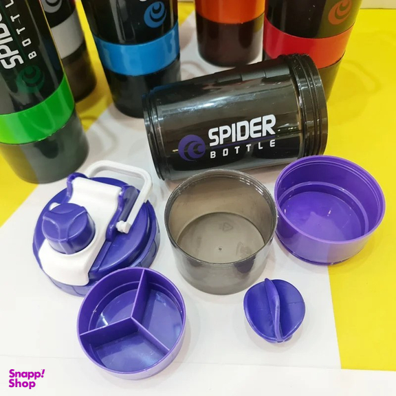 شیکر اسپایدر مدل سه تکه کد 8 گنجایش 0.5 لیتر