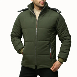 کاپشن مردانه مدل GD-s-18567325 رنگ سبز