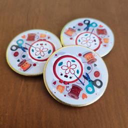 وزنه نگهدارنده الگوی خیاطی مدل دنیای خیاطی بسته 6 عددی