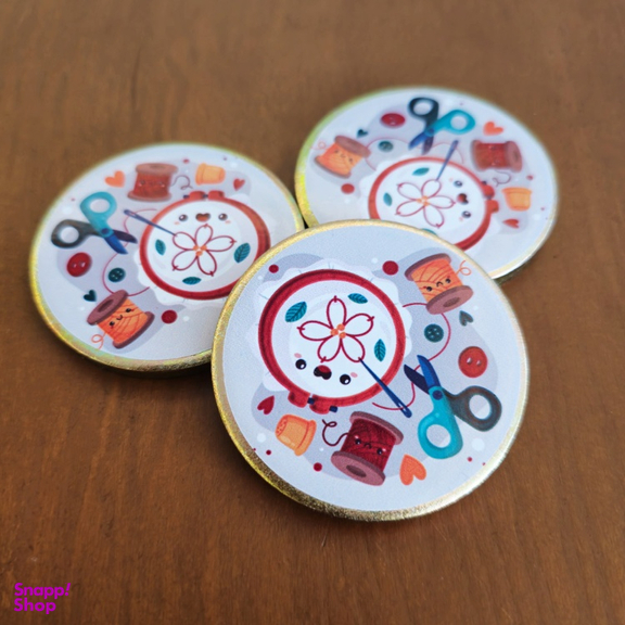 وزنه نگهدارنده الگوی خیاطی مدل دنیای خیاطی بسته 6 عددی