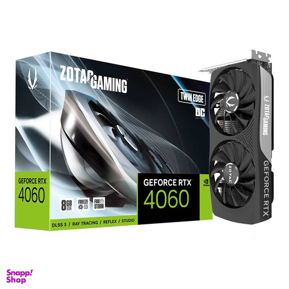 کارت گرافیک زوتک مدل GAMING GeForce RTX 4060 8GB Twin Edge OC GDDR6