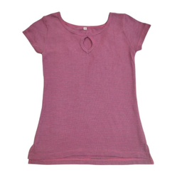 تیشرت زنانه کد 1001 رنگ بنفش