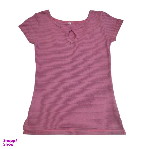 تیشرت زنانه کد 1001 رنگ بنفش