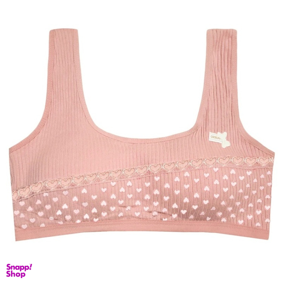 نیم تنه دخترانه مدل قلبی کد 01 رنگ صورتی