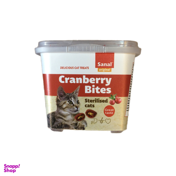تشویقی گربه عقیم شده سانال مدل Cranberry وزن 75 گرم