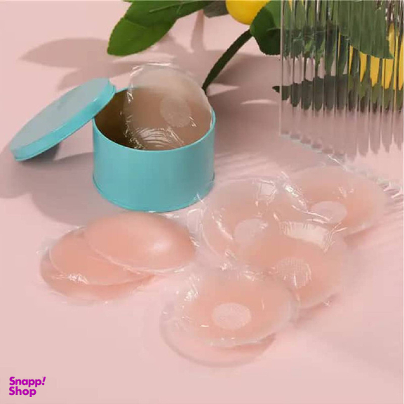 پد سینه مدل نیپل سیلیکونی کد 02 بسته 10 عددی