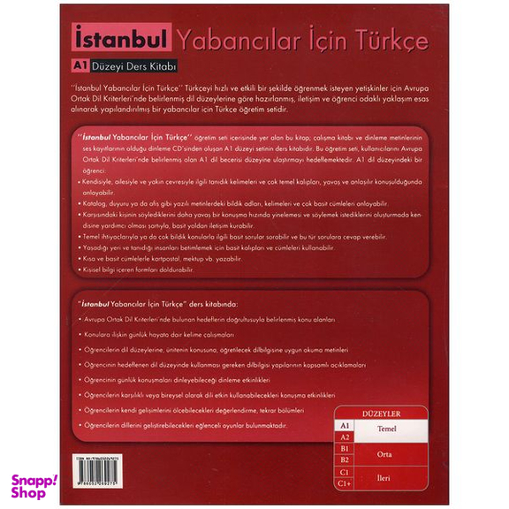 کتاب Istanbul A1 اثر جمعی از نویسندگان انتشارات زبان مهر