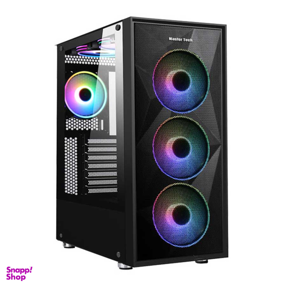 کیس کامپیوتر مخصوص بازی مستر تک مدل Hunter X Gaming Black