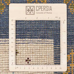 گبه دستباف سی پرشیا کد 122438 سایز 130x83 سانتی‌ متر