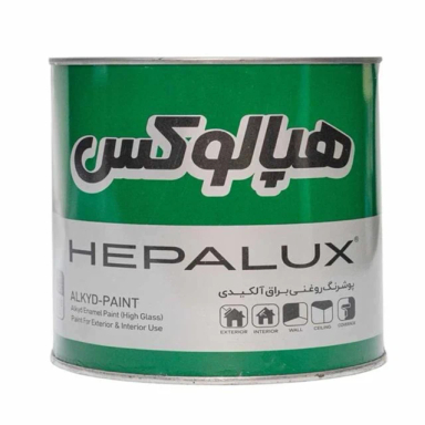 رنگ روغنی سفید براق هپالوکس کد 901 حجم 4 لیتر