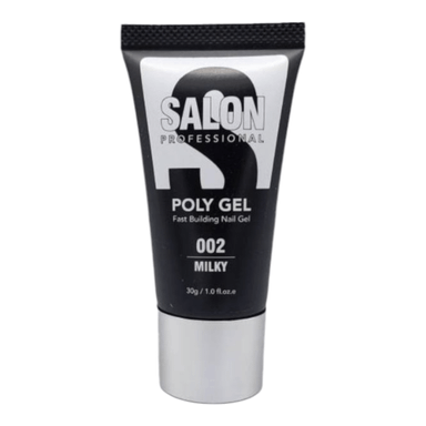 پلی ژل کاشت ناخن سالن مدل Milky کد 002 حجم 30 میلی لیتر