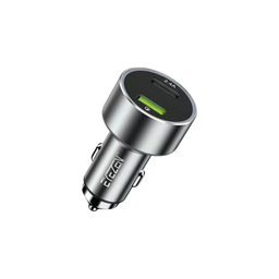 شارژر فندکی اِیزن مدل EC-C3 به همراه کابل تبدیل USB-C