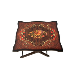 میز عسلی طرح گیتار کد AG01 مجموعه 4 عددی به همراه استند