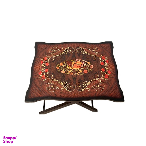 میز عسلی طرح گیتار کد AG01 مجموعه 4 عددی به همراه استند