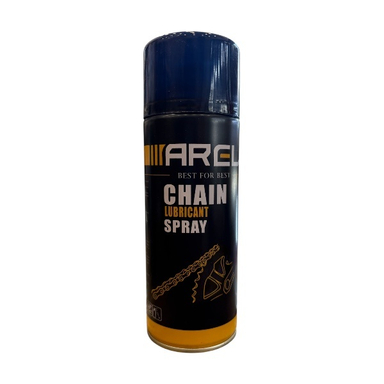 اسپری زنجیر موتورسیکلت آرل مدل Chain Lubricant Spray حجم 450 میلی لیتر