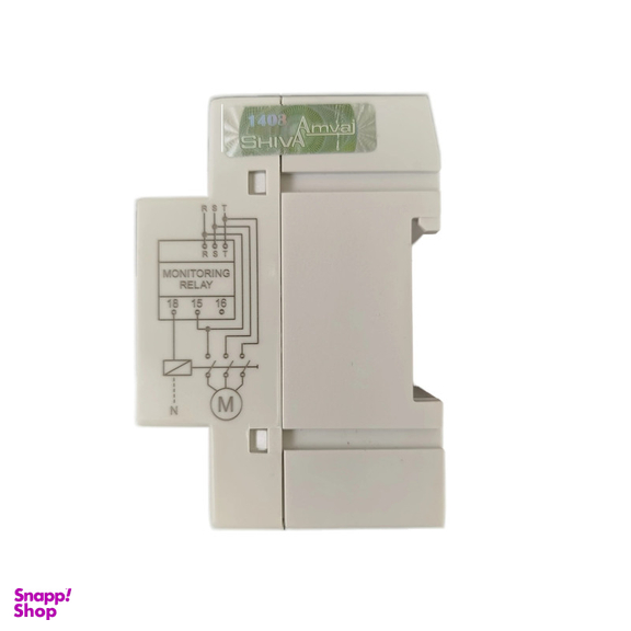 رله کنترل فاز شیوا امواج مدل MRB-2P کد 13B1 بسته 4 عددی