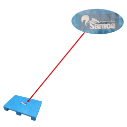 پالت سامکو مدل پلاستیکی کد YP-ZIRBAR-100*70CM