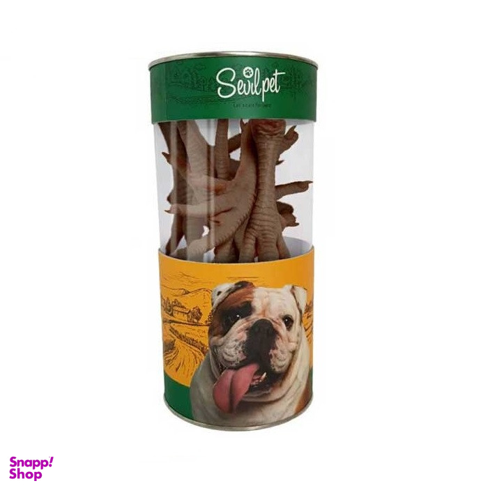غذای تشویقی سگ سویل پت مدل Chicken Feet Snack وزن 150 گرم