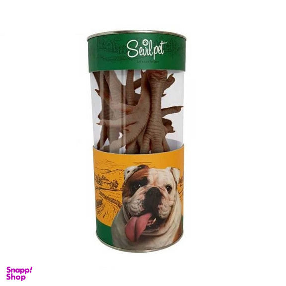 غذای تشویقی سگ سویل پت مدل Chicken Feet Snack وزن 150 گرم