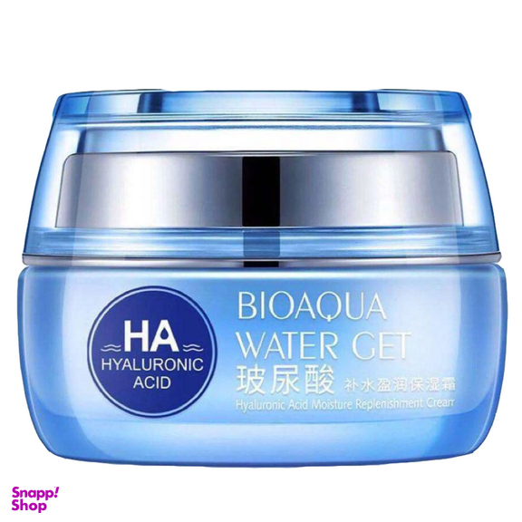 کرم آبرسان بایوآکوا مدل هیالورنیک اسید کلاژن حجم 50 میلی لیتر